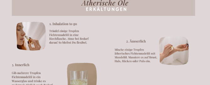 Ätherische Öle gegen Erkältungen für unterwegs.